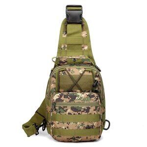 Tactical Sling Bag Military Crossbody Shoulder Backpack EDC Outdoor Hiking Bag